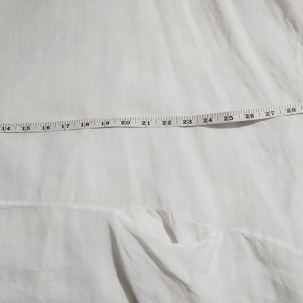 Meo Meli Lagenlook Linen Cotton Blend Resort wear Women's Top Size XL Italy - Picture 11 of 12